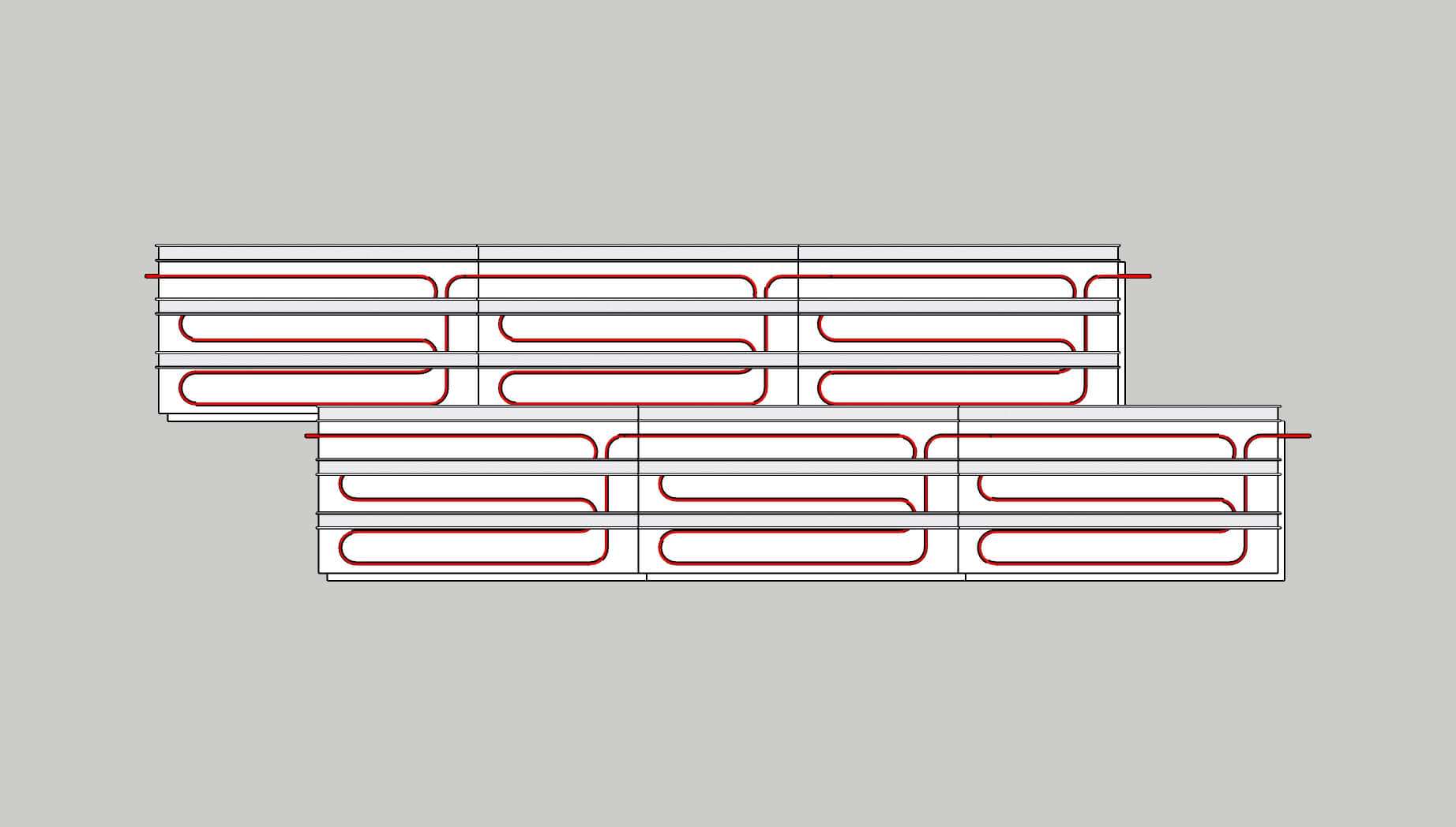 Koel plafond Top View